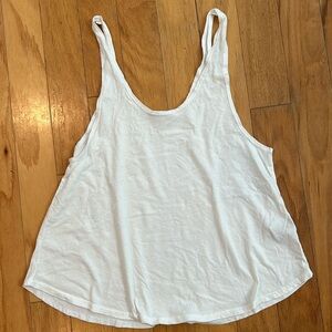 Groceries Apparel XS Swing Tank USA Made NWOT Organic Cotton White